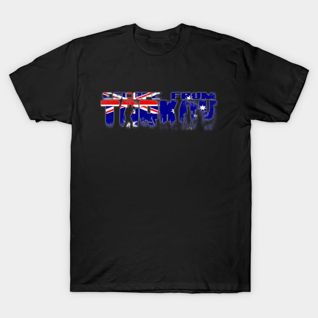 Escape from Tarkov Australia T-Shirt by tortoiseman